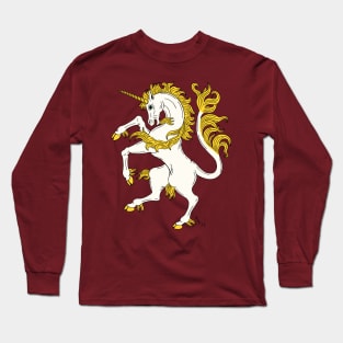 Unicorn Rampant Long Sleeve T-Shirt